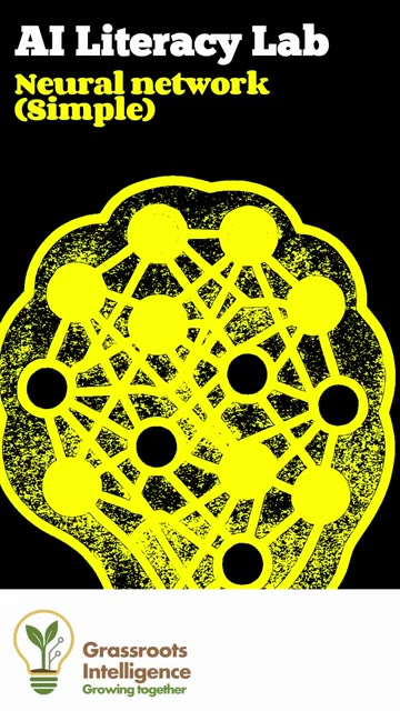 Neural network (Simple) [High Contrast]