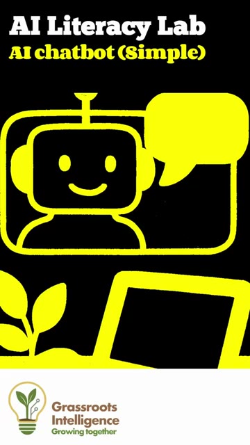 AI chatbot (Simple) [High Contrast]